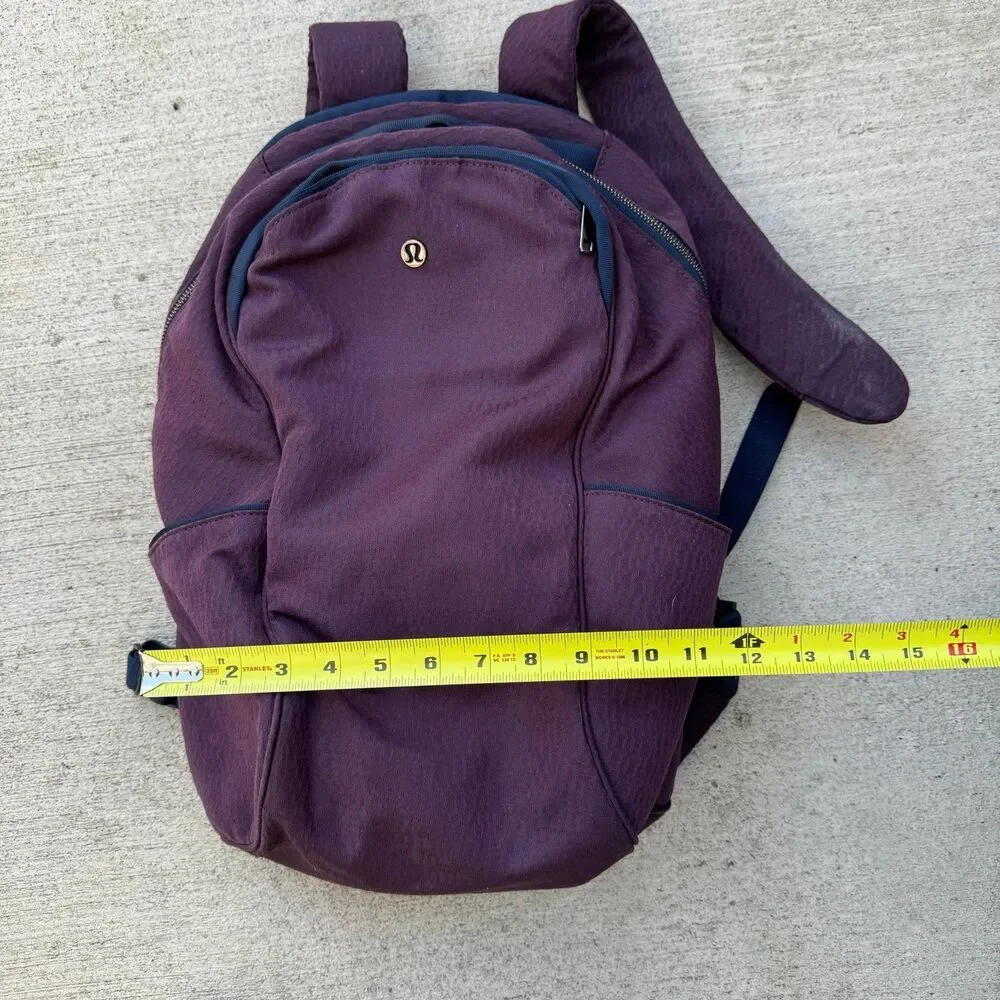 Lululemon Athletica Purple Backpack